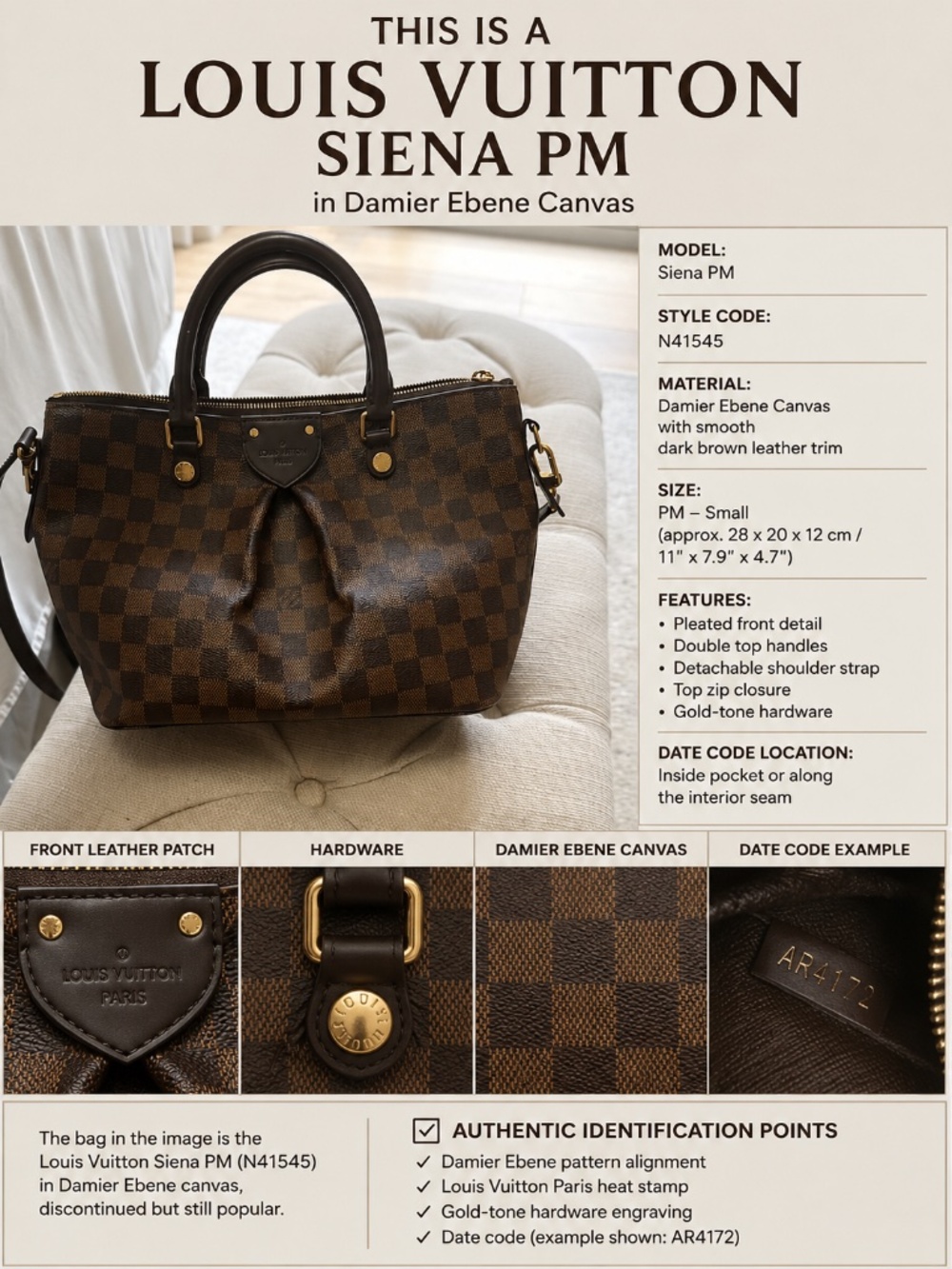Louis Vuitton, sienna PM